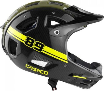 Helmetë biçiklete pa markë, 62 cm, e zezë