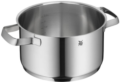 Set tenxheresh WMF Belmonte, 9 pjesë, çelik inox, ngjyrë argjendi