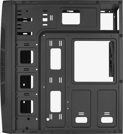 Kasë kompjuteri Aerocool Talon FRGB Case (AEROPGSTALON-A-BK-V1), e zezë