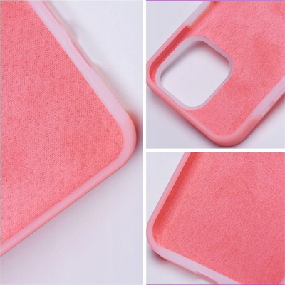 Mbrojtëse telefoni Candy Case për iPhone 15 Pro Max, silikoni, rozë
