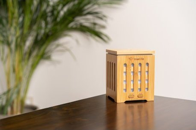 Difuzer arome TrueLife AIR Diffuser D7 Bamboo, 0.2L, 7W, ngjyrë druri