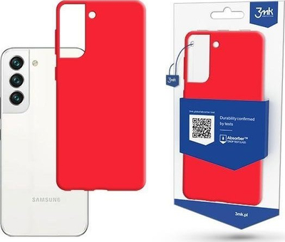 Mbulesë telefoni 3mk Matt Case Strawberry, për Samsung Galaxy S22 5G, TPU, e kuqe