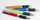 Set stilolapsa ballpoint, majë e butë, 4 copë, blu