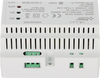 Furnizues energjie rezervë Pulsar DING2-12V2A, 12V, 2A, gri