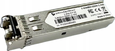 Модул за оптичко влакно Grandstream F-MM850-550M-1.25G SFP+, 1.25Gbps, мултимод, сив