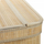 Shportë rrobash Nuxio Arvi, bambu, 100L, natyrale
