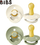 Set mema Bibs Sage Ivory, S, 2 copë, 0+, e bardhë/gjelbër