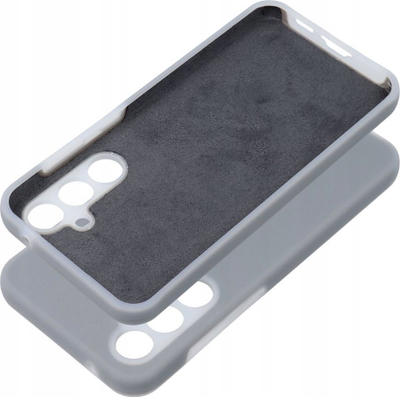 Mbulesë Candy Case për Samsung Galaxy A24 4G, silikon, gri
