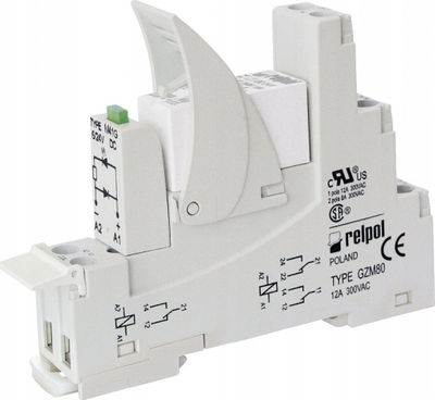 Rele ndërfaqeje Phoenix Contact PI84-024AC-M91G-MS-2012, 24V AC, 2 pol, gri
