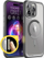 Mbështjellëse SUPCASE Unicorn Beetle MAG Slim për iPhone 16 Pro Max 6.9", MagSafe, transparente, gri