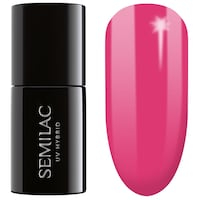 Llak xhel për thonj Semilac 007 Pink Rock, UV hibrid, 7ml, rozë