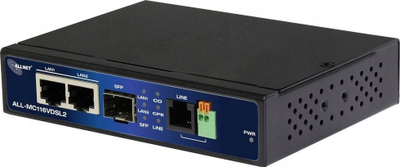 Модем VDSL2 Allnet ALL-MC116VDSL2, 1 приклучок, гигабитен, бел