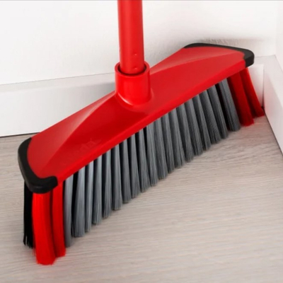 Fshesë dyshemeje Vileda Broom Broom Brush 3Action, fijet për flokë dhe pluhur, shumëngjyrëshe