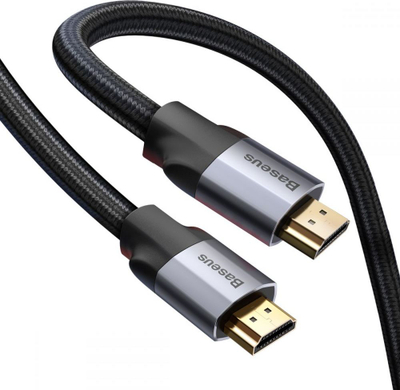 Kabllo HDMI Baseus 4K, 3m, 60Hz, najlon, e zezë