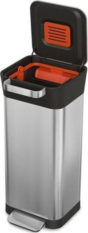 Kosh plehrash Joseph Joseph Titan, 20L, me kompresor, çelik inox