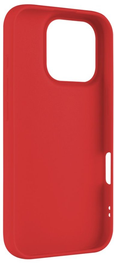 Futrollë telefoni FIXED Story për Apple iPhone 16 Pro, TPU, e kuqe
