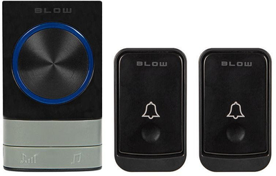 Kambana wireless Blow AP-21, 2 transmetues, 150m, e zezë