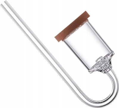 Difuzor CO2 për akuarium Chihiros Nano Large, për mbi 200L, qeramik mikroporoze, transparent