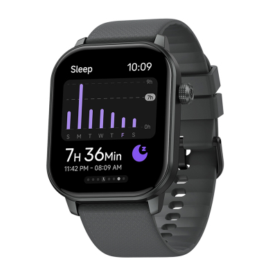 Ora inteligjente Zeblaze GTS 3 GPS, ekran 2.01", thirrje telefonike, gri e errët