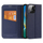 Këllëf-portofol DUX DUCIS Skin X2 për iPhone 14 Pro Max, me xhep për karta, bëhet edhe si stand, blu e errët