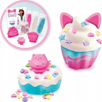 Set modelues Epee Gabbys Dollhouse Cat Surprise Box, plastelinë, jeshile