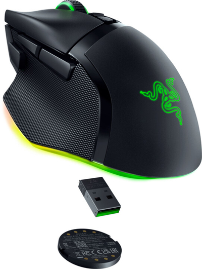 Maus Razer Dock Pro + paketë e karikimit wireless, i pajtueshëm me Basilisk V3 Pro