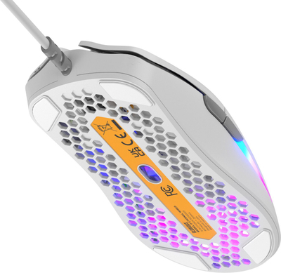 Maus за гејминг Glorious Model O Eternal, оптички, RGB, бел