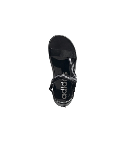Sandale për meshkuj Adidas, e hirit/e zezë