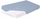 Çarçaf me llastik MULTITEX TB0033_25, 60x120x10 cm, pambuk, për fëmijë