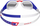 Syze noti Speedo Fastskin Pure Focus, IQfit, lente mirror, blu me të kuqe