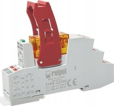 Relè ndërfaqe Relpol PI84-230AC-M93G-PS-2012-01, 2P 8A, 230V AC