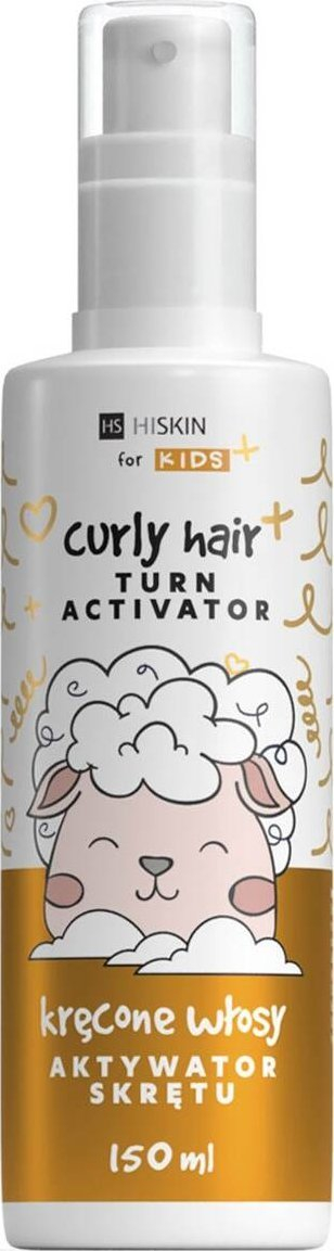 Aktivizues kaçurrelash për kalamajt Hiskin Kids Curly Hair, 150 ml