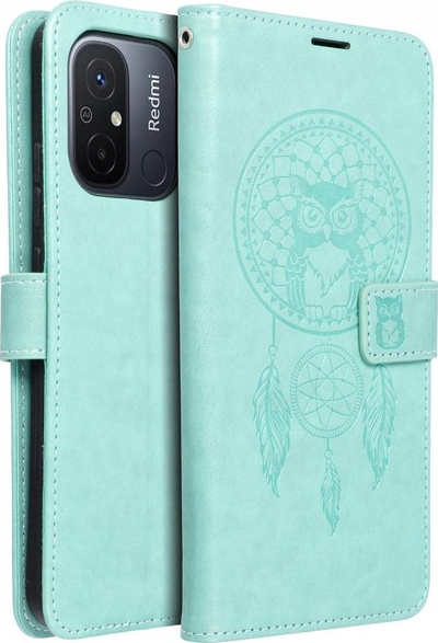 Këllëf magnetik Smart Mezzo Book Dreamcatcher për Xiaomi Redmi 13C, lëkurë eko, me xhepa kartash, shumëngjyrësh