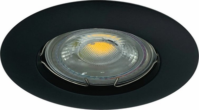 Spot i futur Faroform DITO DS02B-BM, GU10, rreth, i zi mat
