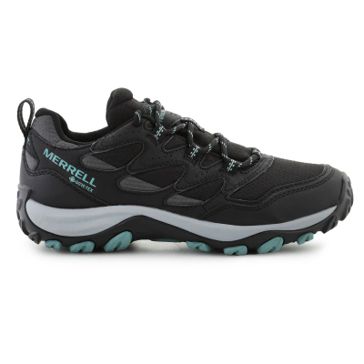Планинарски чевли Merrell West Rim Sport GTX W, GORE-TEX, ѓон Vibram, сиви