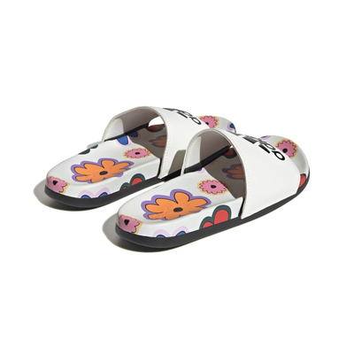 Папучи Adidas Adilette за жени, slip on, бели
