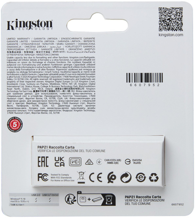 USB flash Kingston DataTraveler Exodia S, 64GB, USB 3.2 Gen 1, i zi