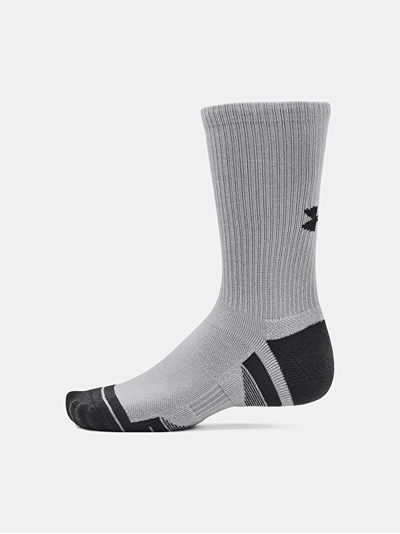 Set çorapesh Under Armour mUD0011, të bardha/zeza/hirta, 3 palë