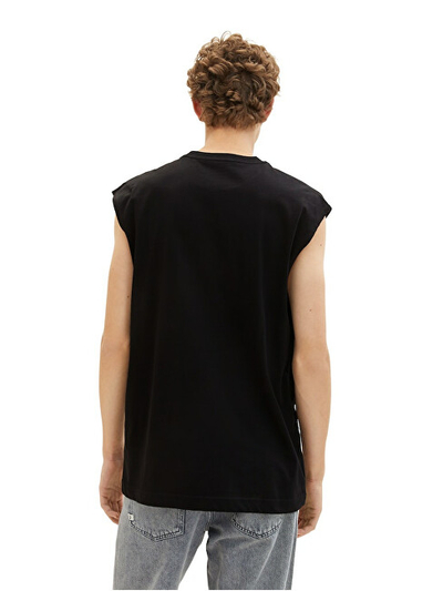 Maicë Tom Tailor Relaxed Fit mTT1307, e zezë, XXL