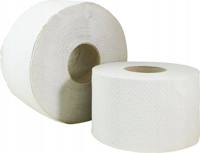 Letër higjienike Gray Jumbo Roll, rrotull e madhe 100 m, gri