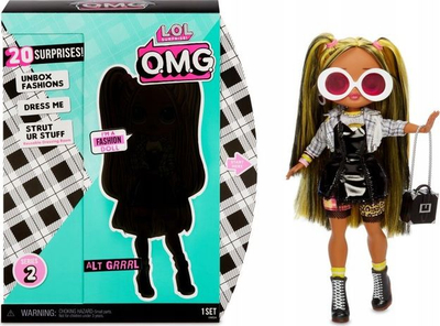 Kukull LOL Surprise OMG Seria 2 Alt Grrrl, 23cm (565123)