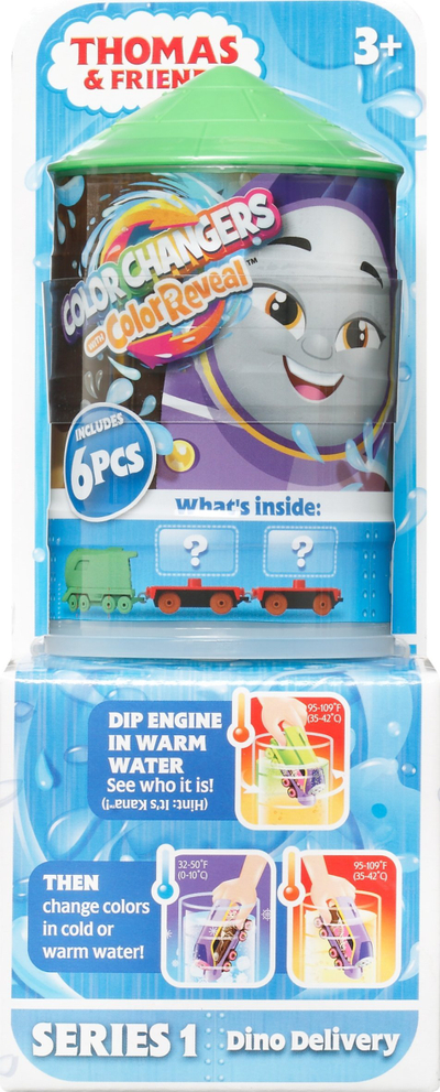 Lodër tren Thomas &amp; Friends Dino Delivery Mystery Pack, seri 1, jeshile