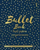 Ditar bullet David Sinden Bullet Book, planifikues personal, kapak i errët me detaje të arta