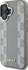 Мобилен маскич DKNY Beowe, за iPhone 16 6.1", MagSafe, со шаховски мотив, беж
