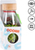 Lodër shqisore Petit Boum Spy Jungle Bottle, metodë Montessori, 3M+, transparente