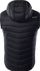 Jelek Hi-Tec Sinlus Vest M, me kapuç, me reflektues, i zi
