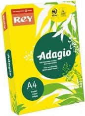 Letër printimi Rey Adagio A4, 80 g/m², 500 fletë, e verdhë