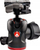 Kokë tripodi Manfrotto 494 Center Ball Head MH494-BH, mban gjer në 9 kg, me pllakë 200PL PRO, ngjyrë e zezë