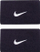 Nike Swoosh Doublewide Wristbands, Navy