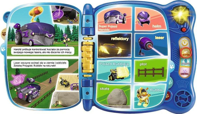Интерактивна книга VTech Paw Patrol Adventure of the Space Pups, едукативна, полски јазик, повеќебојна
